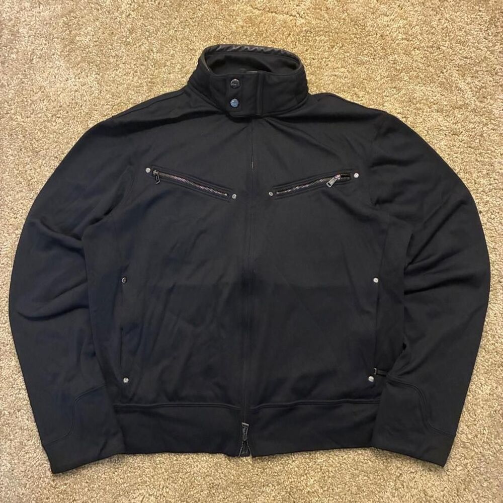 Vintage Y2K Ralph Lauren Black Label Moto Utility Tech Jacket - Men’s L